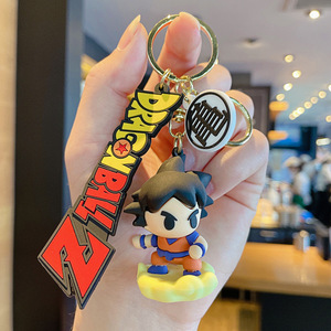 <span class=keywords><strong>Cool</strong></span> 3D dessin animé Dragon porte-clés en caoutchouc souple poupée pendentif porte-clés accessoires sac décoration Anti-perte <span class=keywords><strong>Widget</strong></span> porte-clés - Product Image 5