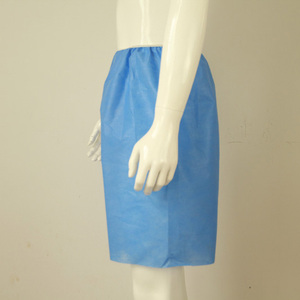 Médico Cueca Colonoscopia Descartável Exame Shorts para Endoscopia Não-Tecido Esfrega Paciente Calças Pijamas Uniforme Hospitalar - Product Image 5
