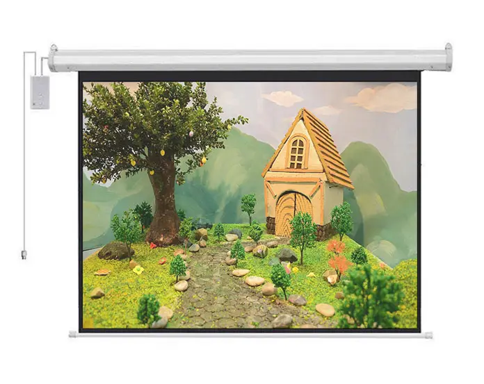 Digital Projector Screen 4K HD display 3D projection Automatic lifting Meet different scenarios immersive experience