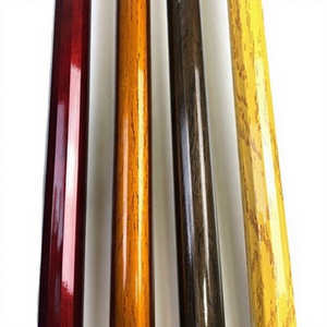 Roman Rod High Quality High Grade <strong>Light</strong> Curtain Accessories Curtain Hanger Imitation <strong>Wood</strong> Color <strong>Pole</strong> Curtain <strong>Poles</strong> - Product Image 1