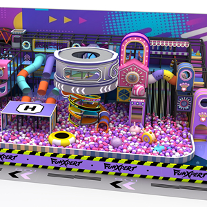 Centre de divertissement intérieur commercial avec <span class=keywords><strong>parc</strong></span> de trampolines, aire de jeux souple, <span class=keywords><strong>allée</strong></span> de bowling et jeux d'arcade pour enfants et adultes - Product Image 1