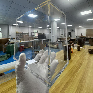 กล่องป้องกันบูสเตอร์ perspex แบบกำหนดขนาดเองพร้อมกล่องแสดงอุปกรณ์ป้องกันรังสียูวีเทรนเนอร์ชั้นยอด - Product Image 2