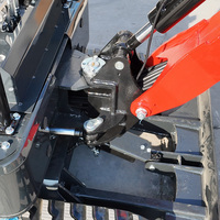 Hanhui Promotion : Mini-excavatrice sur chenilles de 1,8 tonne, fabriquée en Chine