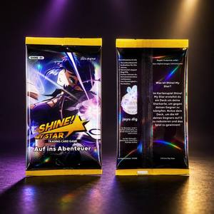 Custom <strong>Anime</strong> Trading Card Game for Set Cute Paper Sheets Foil Packaging with Metal <strong>Deck</strong> Box - Product Image 3