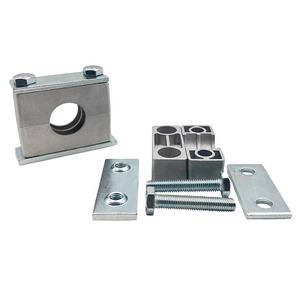 Serie pesada DIN 3015 Abrazadera de tubo de aluminio hidráulica Abrazadera de tubo de 45mm a 63mm - Product Image 2