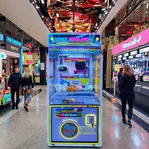 Japanese-style Two-<b>claw</b> Crane Plush Toy Arcade Doll <b>Machine</b> with Coin Operation Suitable for <b>Game</b> Centers - Product Image 6