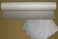 Papier blanc industriel imperméable de 60 g, papier enduit de cire double face, utilisé pour l'emballage des pièces métalliques, des quincailleries, des produits à base de cire