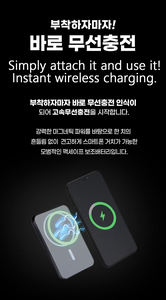 新型15W磁気ベルト式ワイヤレス充電スタンド＆ホルダー、高速バンク、双方向充電対応、モバイルウォッチ薄型機能搭載 - Product Image 4