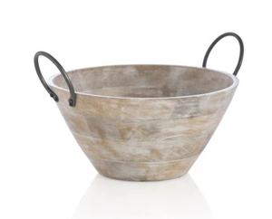 ชุดโต๊ะอาหารค่ำ,ชามอาหารเกรดอาหารสลัดผลไม้ทำจากไม้ - Product Image 5