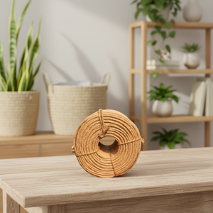 Cuerda de Yute Natural Ecológica Resistente, Cordón de Primera Calidad para Macramé, Jardinería, Manualidades, Arte Rústico de Pared, Decoración Sostenible - Product Image 3