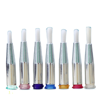 Pointes de brosse en nylon enduites de colle à fil d'aiguille de distribution de colle industrielle à double vis Surface polie OEM personnalisable
