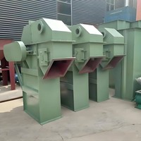 Élévateur à godets vertical Dragon pour ciment en vrac et produits chimiques, série TD, élévateur à godets à courroie spécial