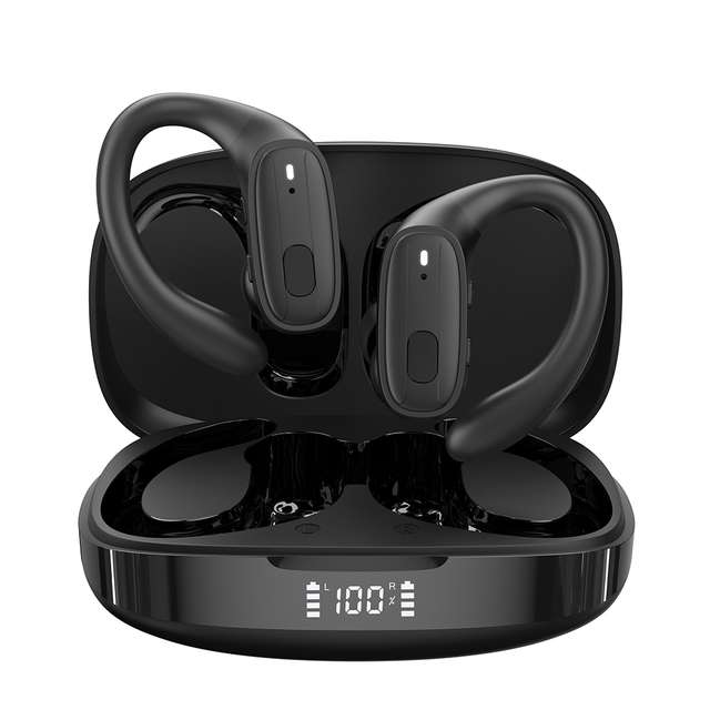 Wireless Earbuds Bluetooth Headphone 80Hrs Playtime Ear Buds IPX4 Waterproof Sports Earphones Wireless Over-Ear Earhooks Headset