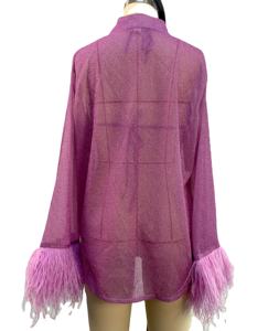 OEM ODM bayan Bikini üçgen Halter ile yüzmek kapak up setleri gömlek katı parlak mayo - Product Image 6