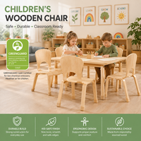 Ensemble table et chaise en bois Montessori pour tout-petits, réglable en hauteur, mobilier de garderie, bureau préscolaire
