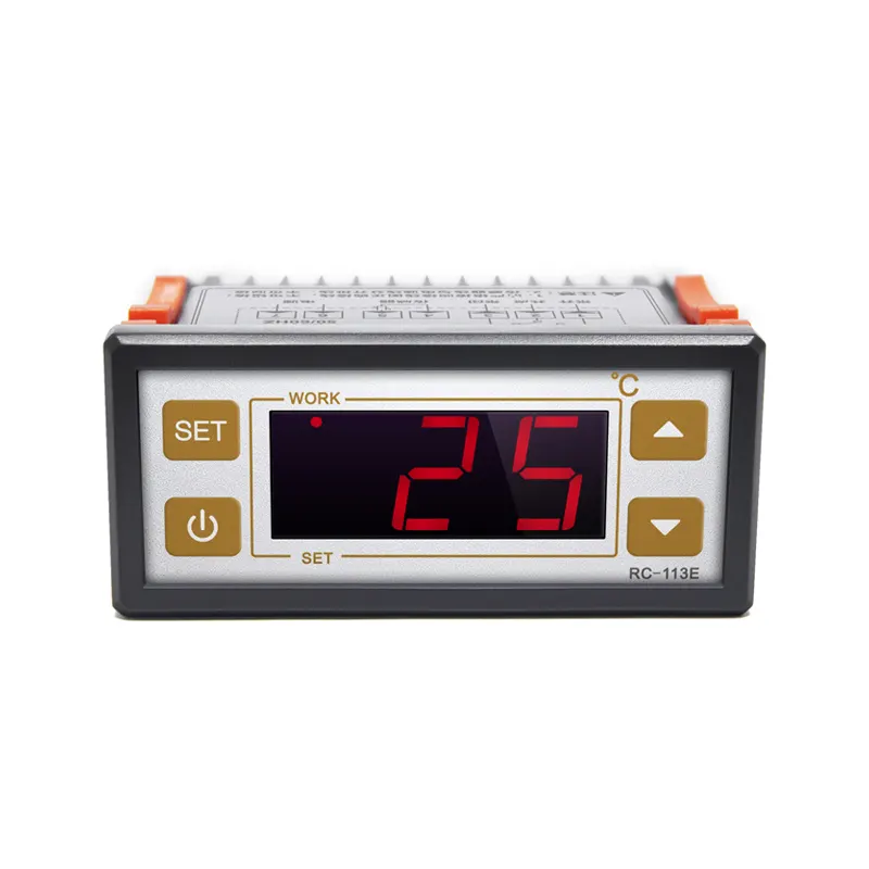 Controllo della temperatura del Display a LED digitale 220V 10A con sonda NTC RC-113E termostato per celle frigorifere, congelatori, macchine per frutti di mare