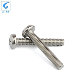 Tornillos de Cabeza Plana Phillips de Acero Inoxidable 304 de Shanghai Guang Hardware, Tornillos Roscados Métricos M5 M10, Estándar GB818 para Construcción - Product Image 3