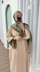 Nuevo Diseño de Abayas de Invierno <span class=keywords><strong>al</strong></span> <span class=keywords><strong>por</strong></span> <span class=keywords><strong>Mayor</strong></span>, Estilo Dubái, Kimono Turco, Abrigo Abaya - Product Image 3