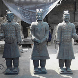 実物大の庭園装飾 天然石 西安戦士像 - Product Image 4