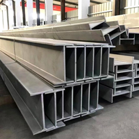 Poutre en acier carbone ASTM laminée à chaud personnalisée, profil structurel universel Q235 SS400 pour la construction