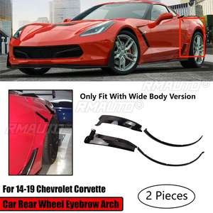 Protector de Arco de Guardabarros Trasero para Chevrolet Corvette C7 Wide Body 2014-2019, Juego de Guardabarros Laterales Izquierdo y Derecho - Product Image 1
