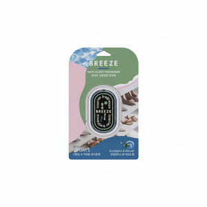 Ambientador para Zapatos BREEZE con Aroma a Eucalipto y Sal Marina, Control de Olores para Armarios de Zapatos - Product Image 2