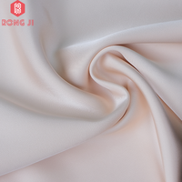 Tissu satin double face 100% polyester, doux et durable, 180-200 GSM, sensation acétate, pour robe femme, directement de l'usine