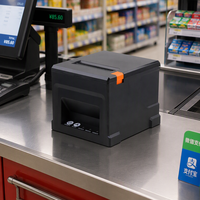 Imprimante thermique de reçus 80 mm à découpe automatique, haute vitesse 220 mm/s, imprimante POS pour supermarché, directement de l'usine