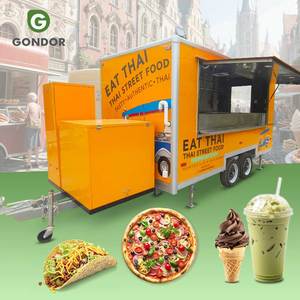 Carrito Móvil Eléctrico para Venta de Limonada y Café, Carro para Venta de Comida, Remolque Food Truck, Cafetería en Venta - Product Image 1