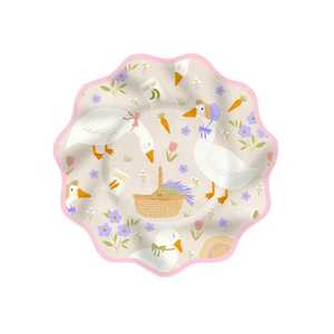 ชุดจานชามลายสัตว์น่ารัก DAMAI สำหรับตกแต่งงานวันเกิดเด็ก ลายห่าน จานกระดาษ ผ้าเช็ดปาก แก้วน้ำ สำหรับงานปาร์ตี้เด็ก - Product Image 4