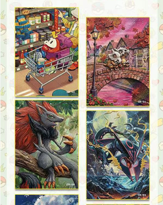 YQ Pokemoned Premium Shikishi ArtBoard - Collezionabili Sigillati Anime Giapponesi, Carte Rare, Fan Art, Booster Box - Product Image 5