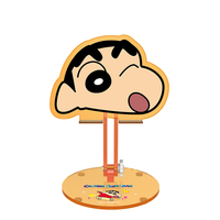 Support de téléphone pliable authentique Shin Chan support de tablette portable léger de haute qualité pour appels vidéo/films/apprentissage