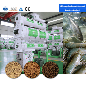 Ligne <span class=keywords><strong>de</strong></span> production d'aliments aquacoles professionnelle <span class=keywords><strong>de</strong></span> 1,5 à 2,5 T/H pour les granulés d'aliments pour poissons et crevettes - Product Image 2