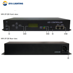 Tối đa 40PCS đèn tối đa 80 mét cổng artnet DMX để SPI <span class=keywords><strong>LED</strong></span> Pixel điều khiển hỗ trợ <span class=keywords><strong>SD</strong></span> thẻ DMX512 Giao diện điều khiển <span class=keywords><strong>LED</strong></span> Pixel điều khiển - Product Image 4