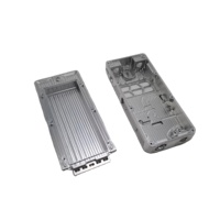 Coque de téléphone portable extérieur en alliage d'aluminium en acier inoxydable personnalisé usinage CNC broche usinage de coque de téléphone satellite