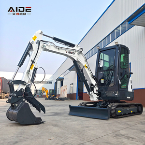 Mini Escavadora Certificada CE de 3 Toneladas e 4 Toneladas com Motor e Bomba para Construção e Uso Doméstico à Venda - Product Image 6