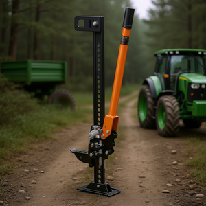 Gato de acero manual de 33 pulgadas para elevación de vehículos, para tractor y uso todoterreno - Product Image 2