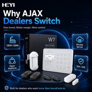 Sistema de Alarma Inteligente Inalámbrico 4G OEM ODM, <span class=keywords><strong>Kit</strong></span> de Seguridad para Distribuidores <span class=keywords><strong>AJAX</strong></span>, Compatible con SIA CID, Servidor Privado, Control Remoto por Aplicación - Product Image 3