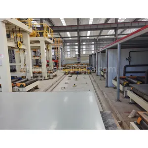 Striped Patterned Cement Board Machine Fiber Cement Tiles Roofing Sheet Making Machine