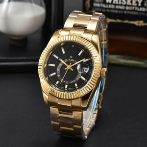 นาฬิกาควอตซ์ผู้ชายแบรนด์ดีไซเนอร์ปี 2024 ปฏิทินคู่ กันน้ำ นาฬิกาแฟชั่นยอดนิยม - Product Image 2