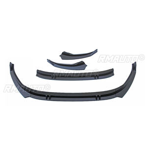 Pour Audi S3 / A3 S-Line 8Y Sportback 2021 2022 2023 : Lame de pare-chocs avant, séparateur, jupes latérales, kit carrosserie, déflecteur, protection - Product Image 4