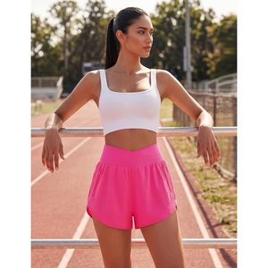 Pantalones Cortos Deportivos para Mujer FOXA, Cintura Alta con Bolsillos, Secado Rápido, para Gimnasio y Entrenamiento, 2.5 Pulgadas - Product Image 5