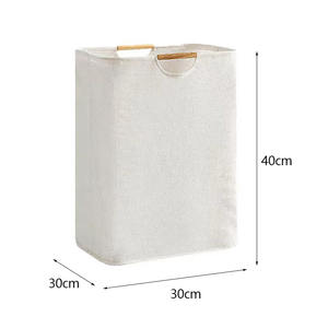 Keranjang cucian kotor, keranjang penyimpanan tahan air kapasitas besar, ember penyimpanan mainan pakaian rumah tangga lipat - Product Image 4