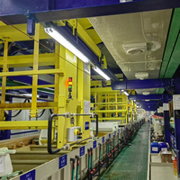 Ligne de finition en métal de nickel d'usine de machine de galvanisation équipement de revêtement de roulement de baril