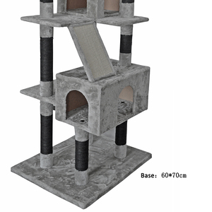 Los árboles del gato para los grandes gatos rascador actividad árbol desmontable de cero - Product Image 3