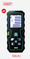Télémètre Laser Numérique 40M avec 2 Niveaux à Bulle, Précision 2mm, Certifié IP65, Piles AAA, Changement d'Unités M/Po/Pi