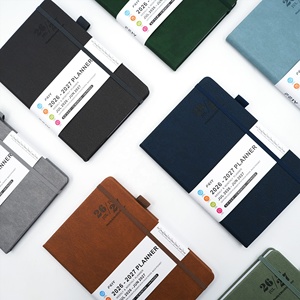 Carnets en cuir A5 personnalisés de haute qualité pour accords professionnels, écriture fluide, directement de l'usine, 2026-2027 - Product Image 3