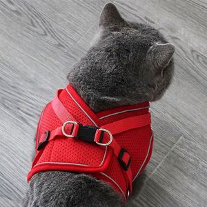 Adjustable Anti-Escape Cat Vest Harness Breathable Puppy Leads Kitten Pet Accessory for Outdoor Camping Comfortable Collar Leash - Product Image 4