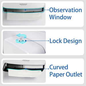 ABS Plastic Z M V N piegare <span class=keywords><strong>appendere</strong></span> a parete antipolvere wc a parete appendiabiti a rotolo - Product Image 6
