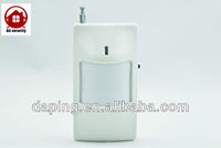 Détecteur de mouvement infrarouge PIR sans fil portable en plastique 433 MHz 1527 9V pour système d'alarme WiFi GSM
